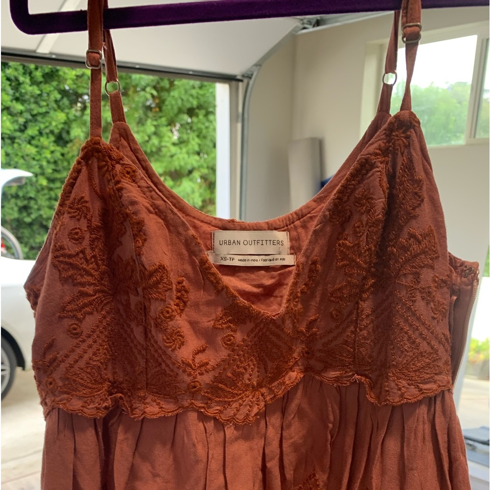 H&M Fall dress with spaghetti straps